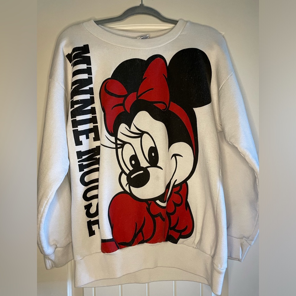 Vintage Minnie Mouse Disney Crewneck